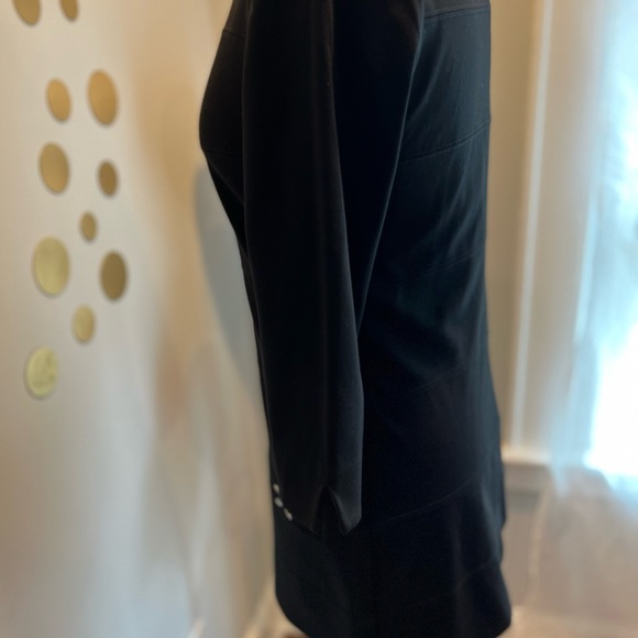 WHITE HOUSE BLACK MARKET Paneled Ponte Tunic Sz: S - Picture 3 of 5